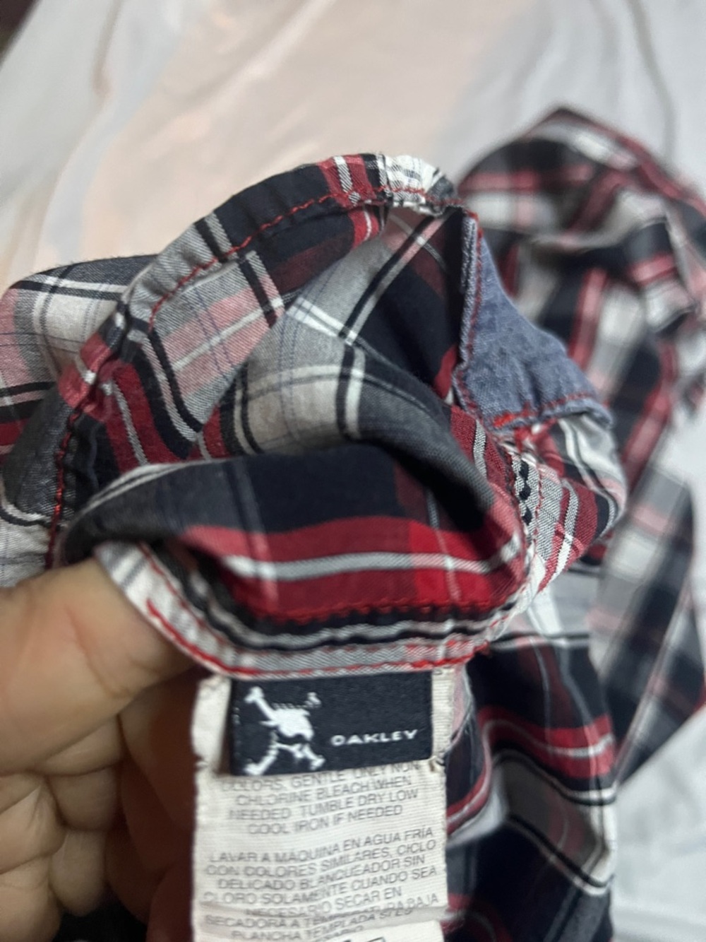 Oakley Plaid ButtonDown Shirt - Picture 8 of 9